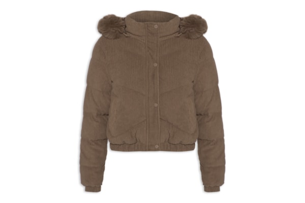 Jaqueta Puffer Feminina - Marrom