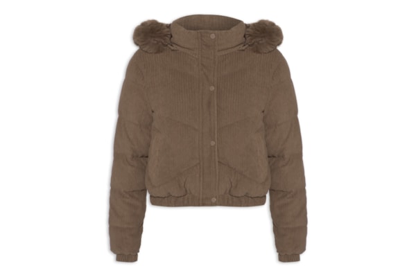 Jaqueta Puffer Feminina - Marrom