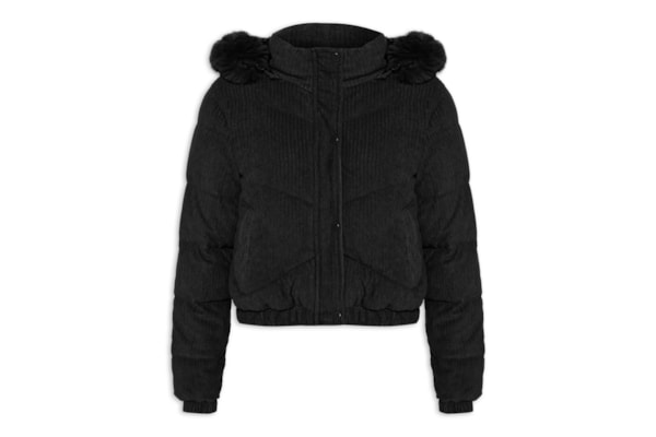 Jaqueta Puffer Feminina - Preto