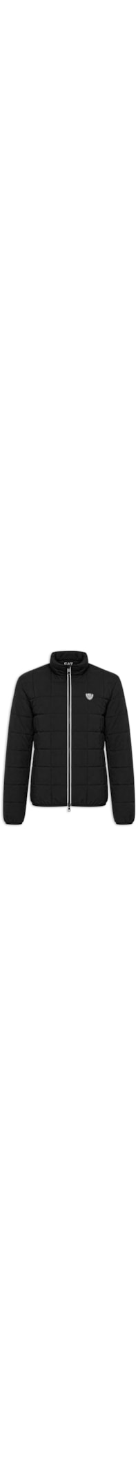 Jaqueta Puffer Masculina Brasão Train Premium Thermore – Preto