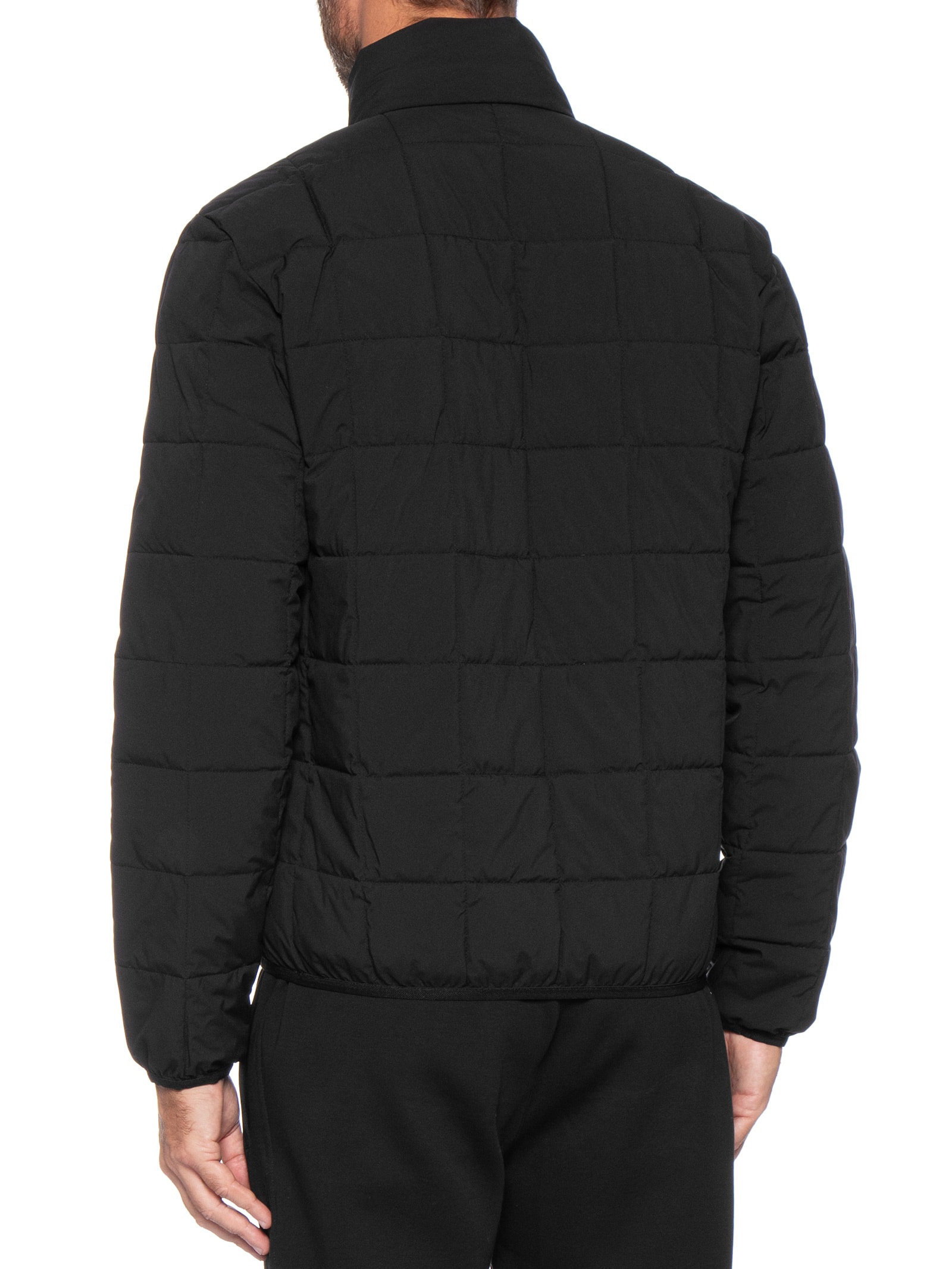 Jaqueta Puffer Masculina Brasão Train Premium Thermore – Preto Ea7 Emporio Armani