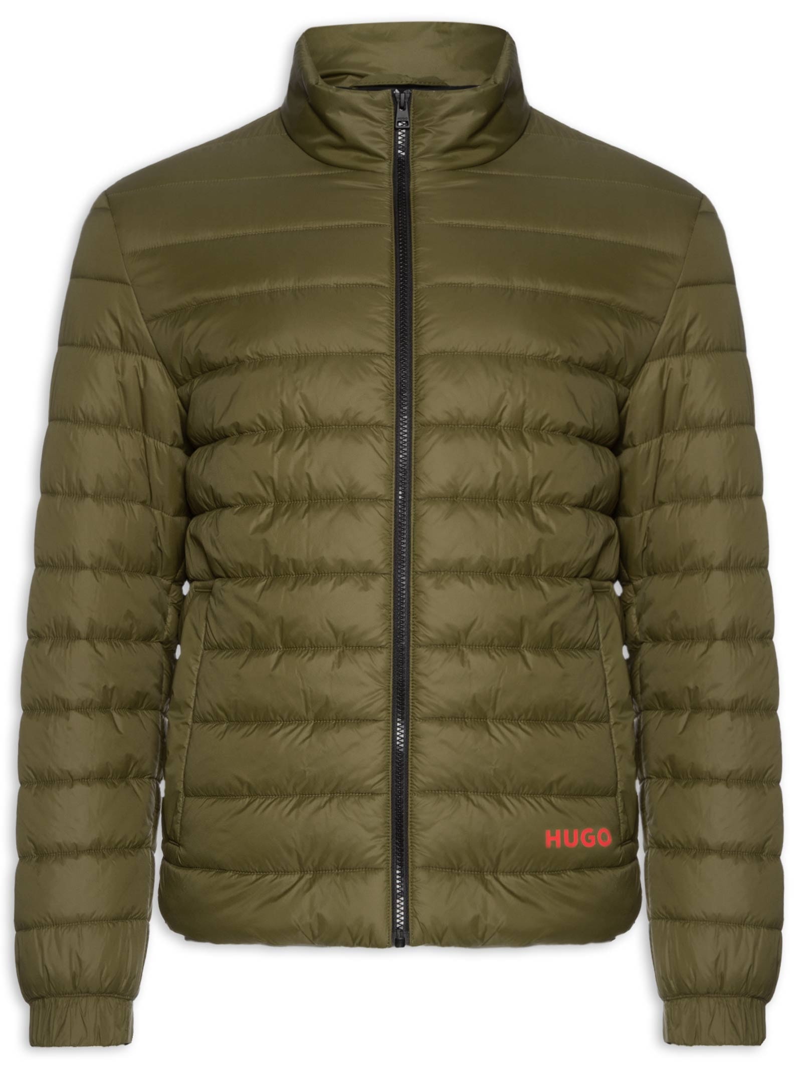 Jaqueta Puffer Masculina Brenti Verde Hugo
