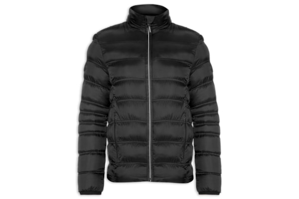 Jaqueta Puffer Masculina Rip Stop Liquid Repeller - Preto