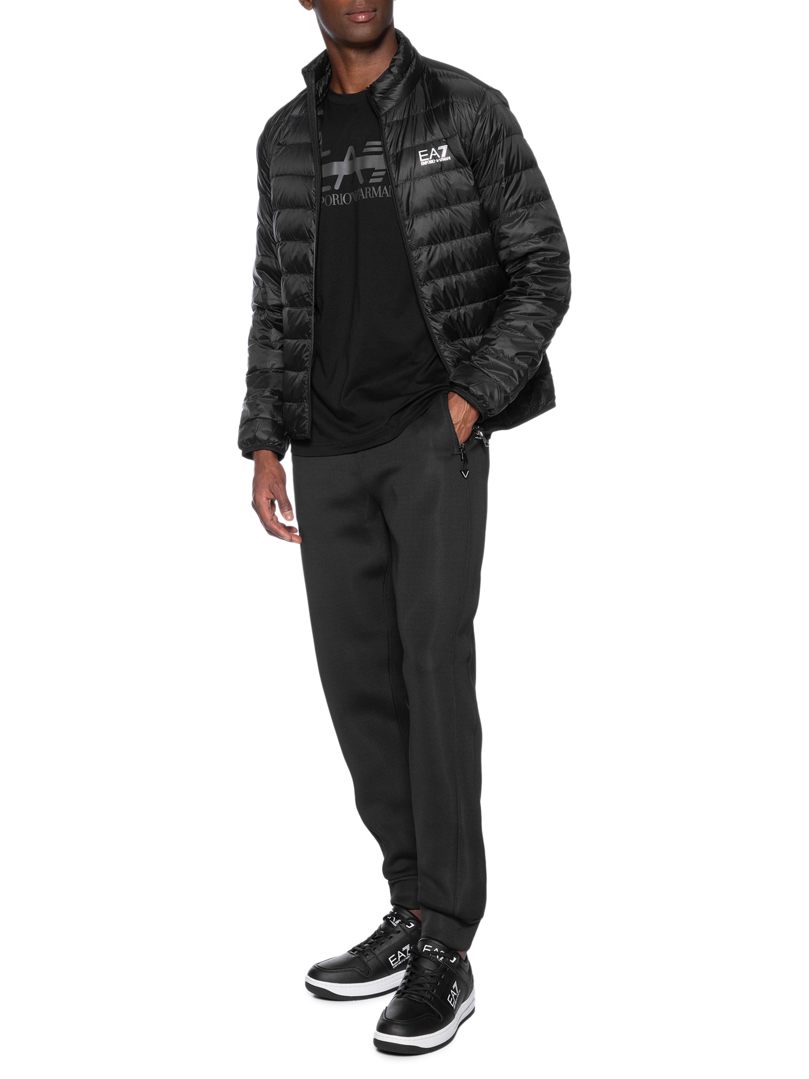 EA7 Emporio Armani - Jaqueta Puffer Masculina Train Core Down
