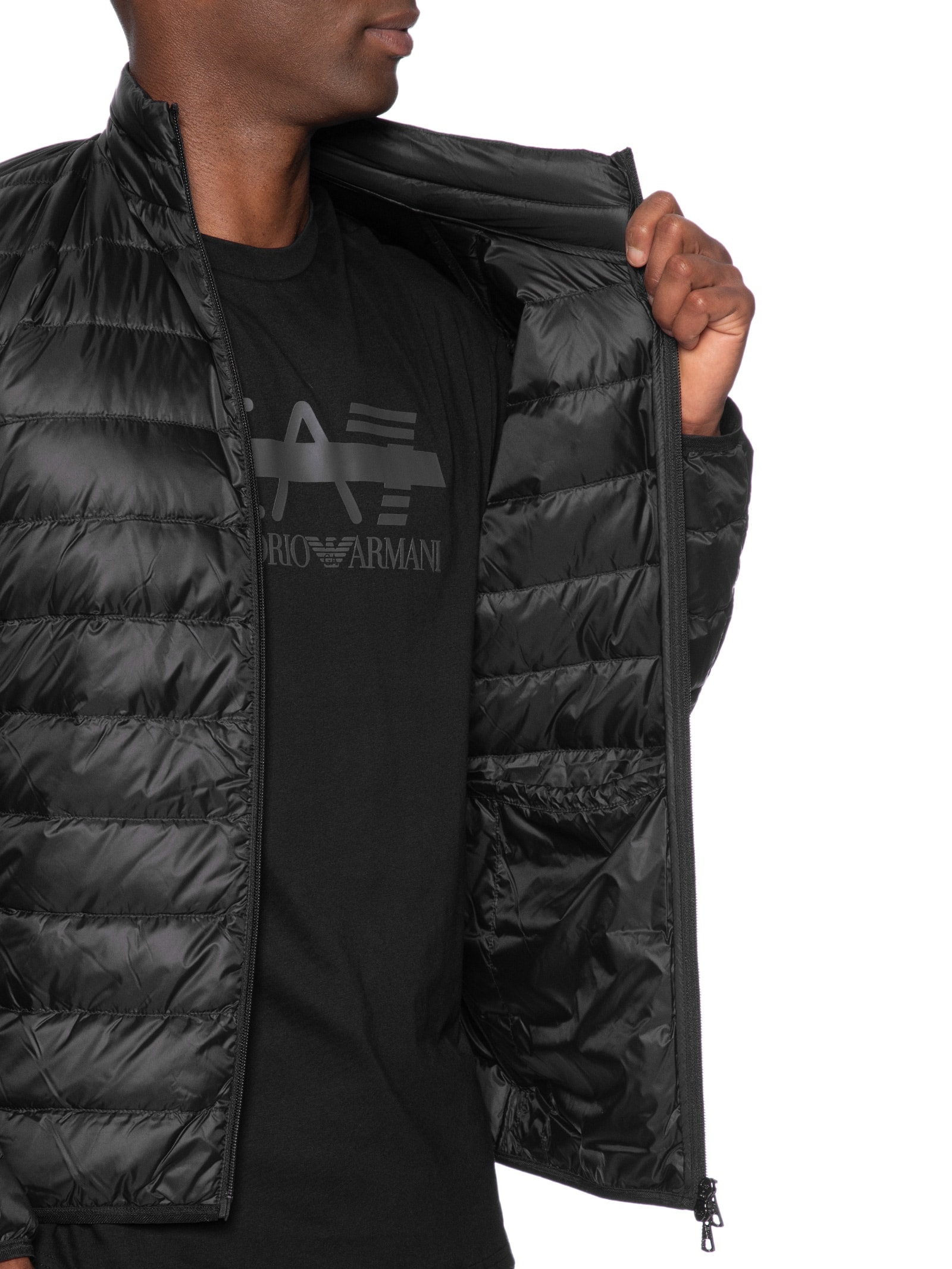 EA7 Emporio Armani - Jaqueta Puffer Masculina Train Core Down