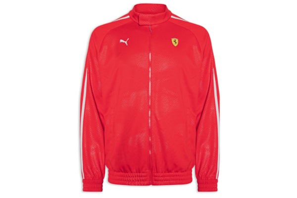 Jaqueta Scuderia Ferrari T7 Oversized TR Masculina - Vermelho