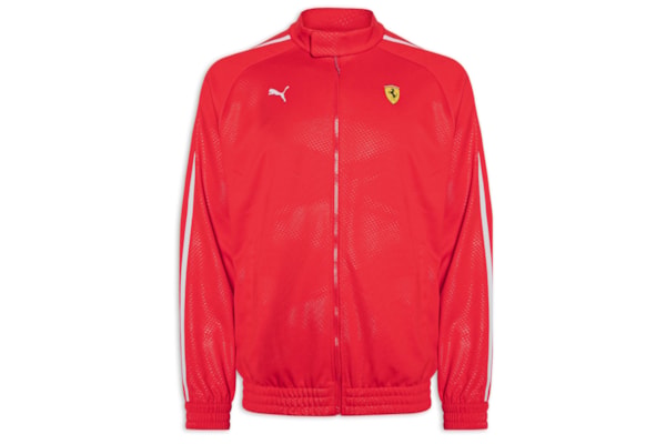 Jaqueta Scuderia Ferrari T7 Oversized TR Masculina - Vermelho