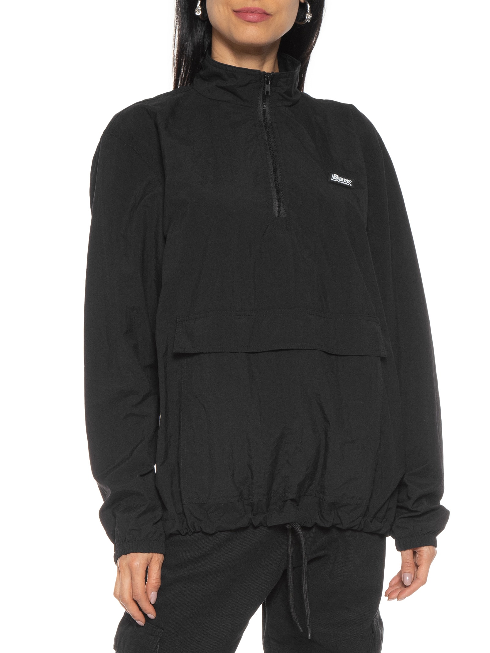 Baw Clothing - Jaqueta Unissex Anorak Oversized - Preto