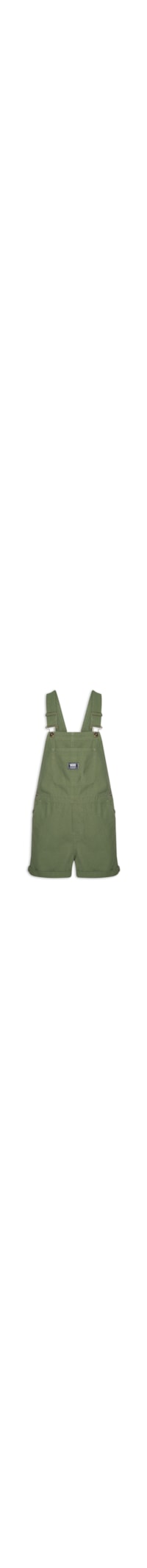 Jardineira Feminina Ground Work Shortall - Verde
