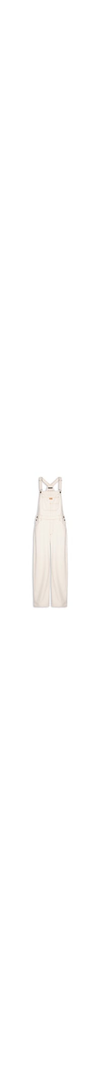 Jardineira Feminina Sarja - Off White