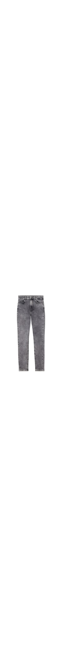 Jeans Push-Up Skinny Soft Touch - Cinza
