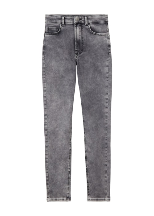 Jeans Push-Up Skinny Soft Touch – Cinza