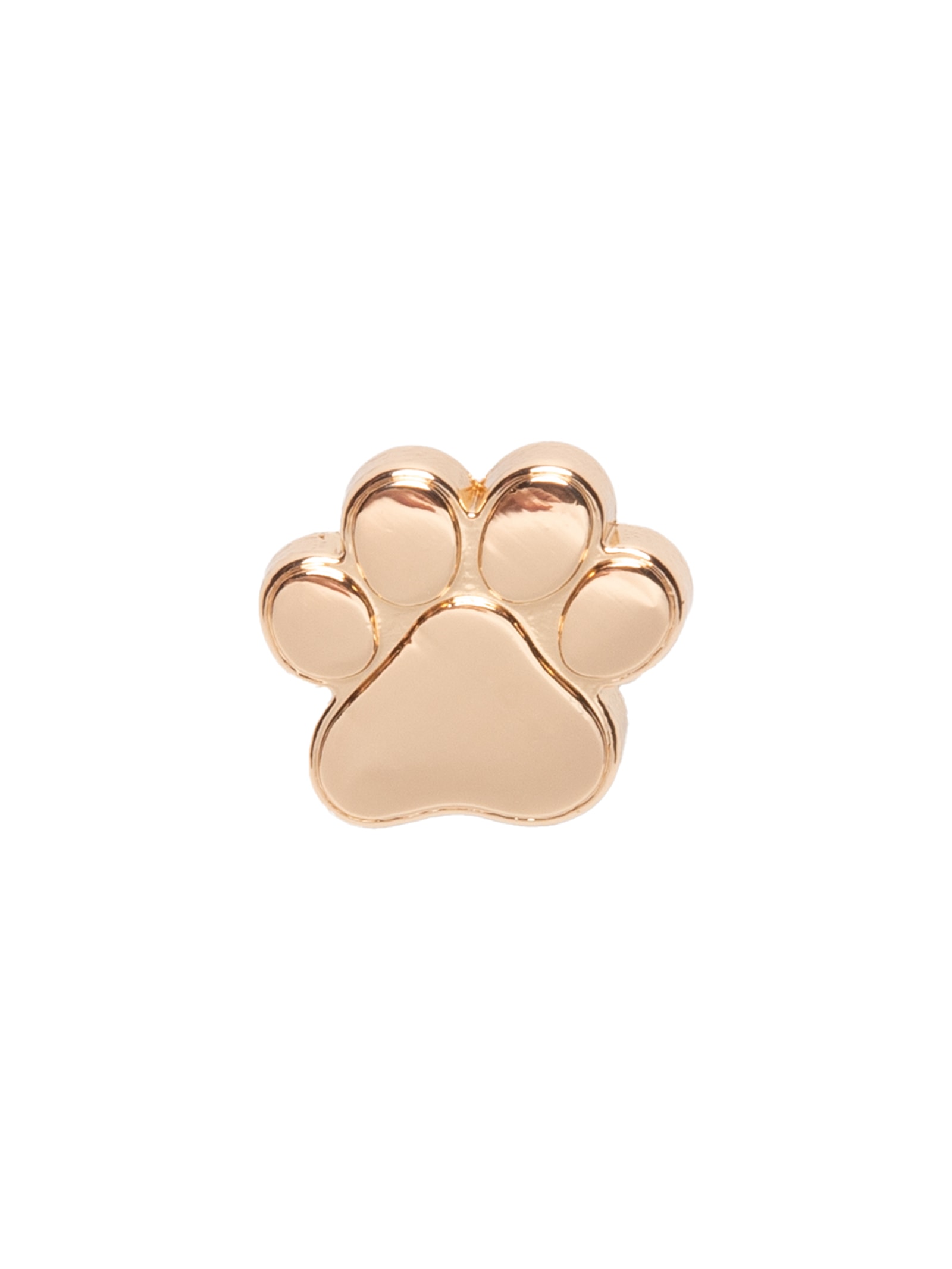 Jibbitz Feminino Gold Dog Paw Dourado Crocs