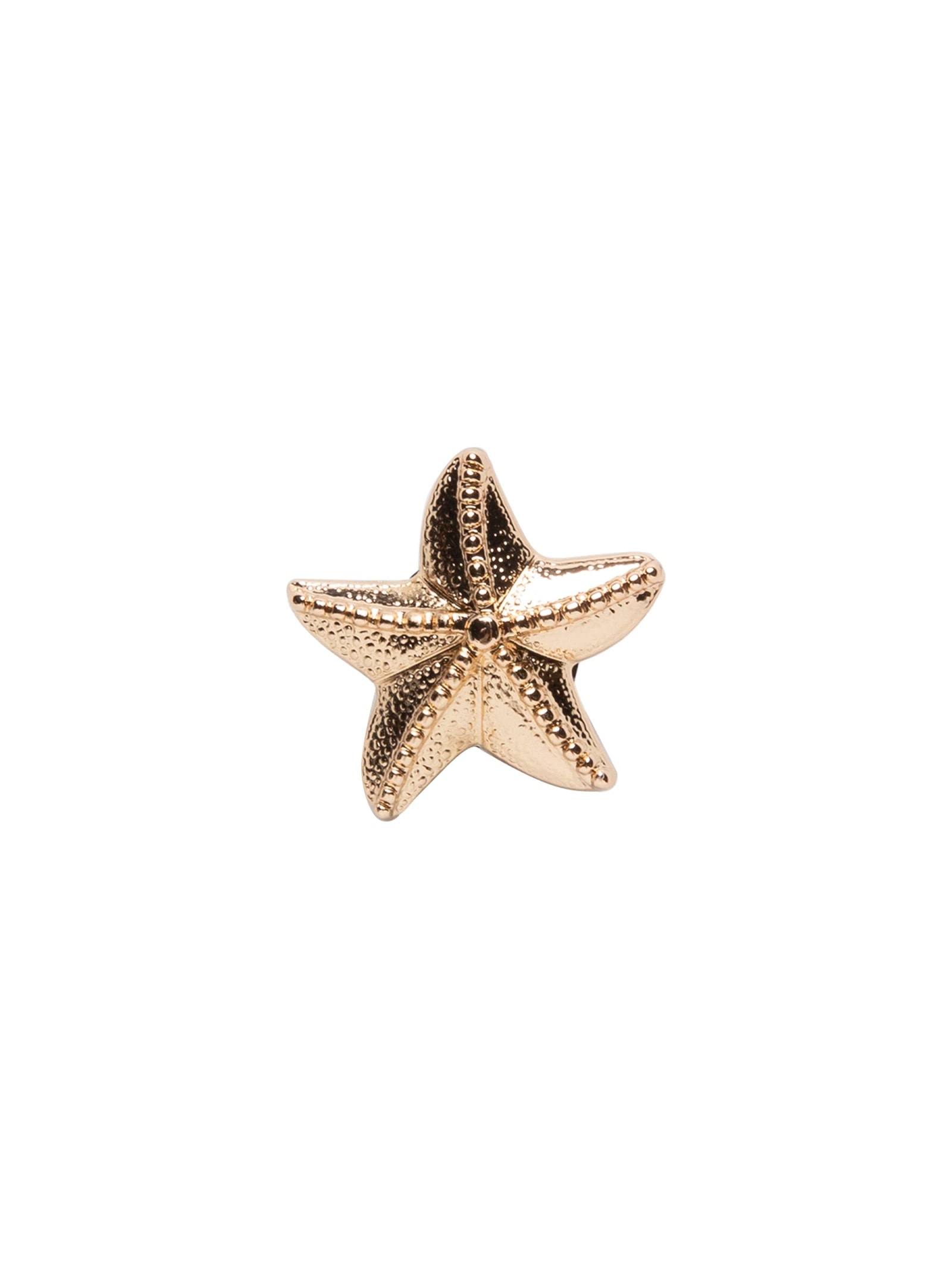Jibbitz Feminino Gold Star Fish Dourado Crocs