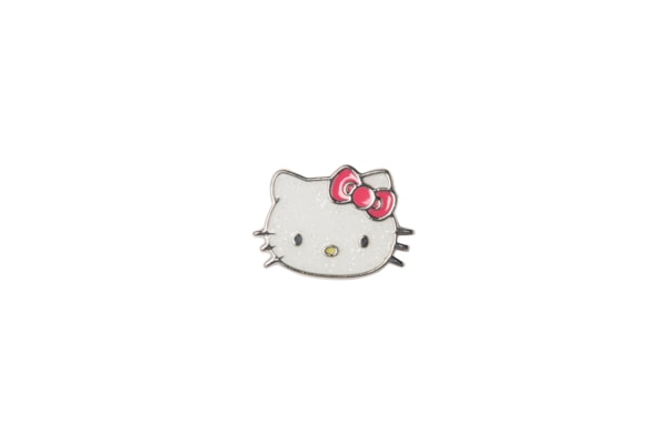 Jibbitz Feminino Hello Kitty Glitter Cat – Branco