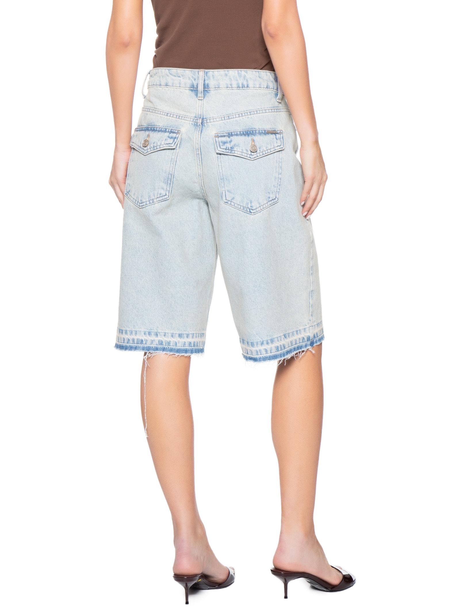 Jorts Feminino Isabel Azul P7 Jeans