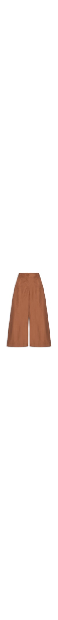 Jorts Feminino Liso - Marrom