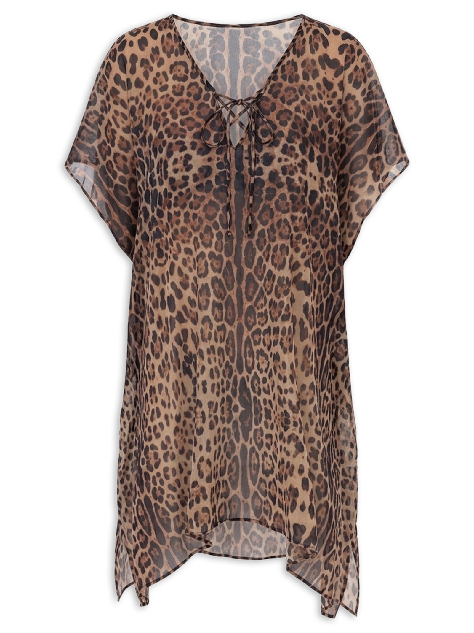 Kaftan Feminina Aurora Animal Print Triya