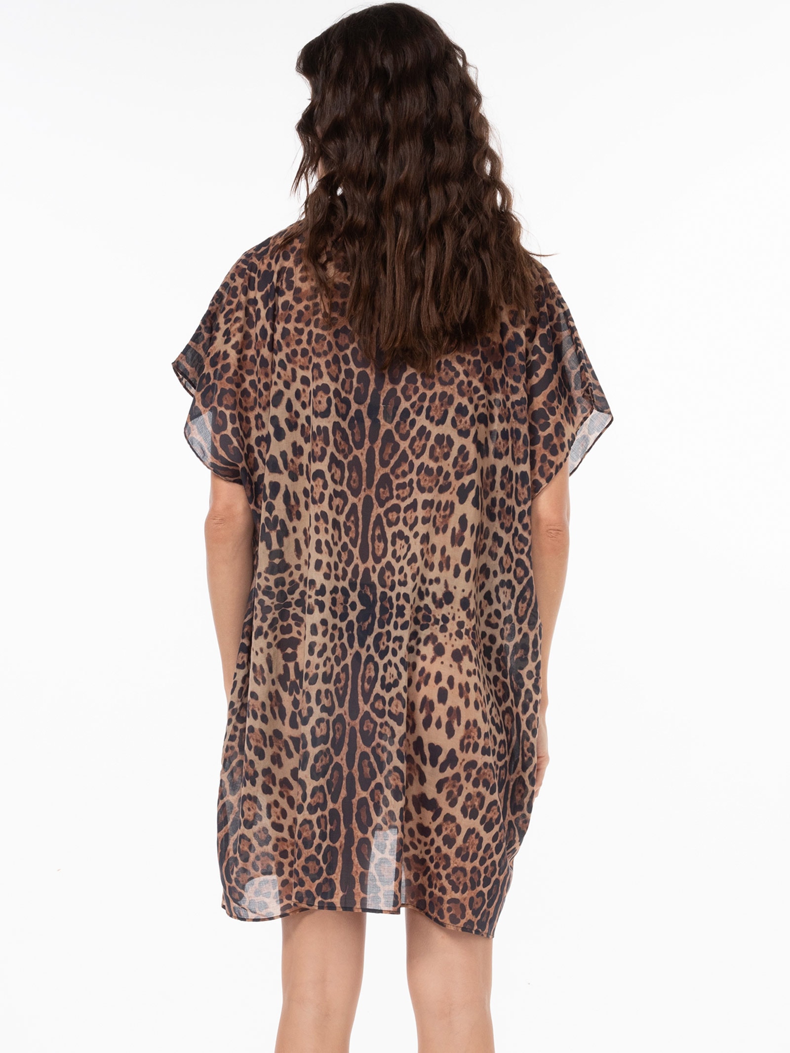 Kaftan Feminina Aurora Animal Print Triya