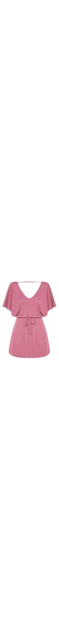 Kaftan Feminino Liso - Rosa