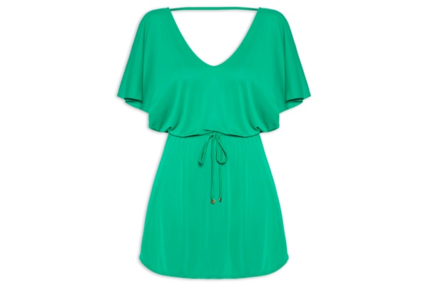 Kaftan Feminino Liso - Verde