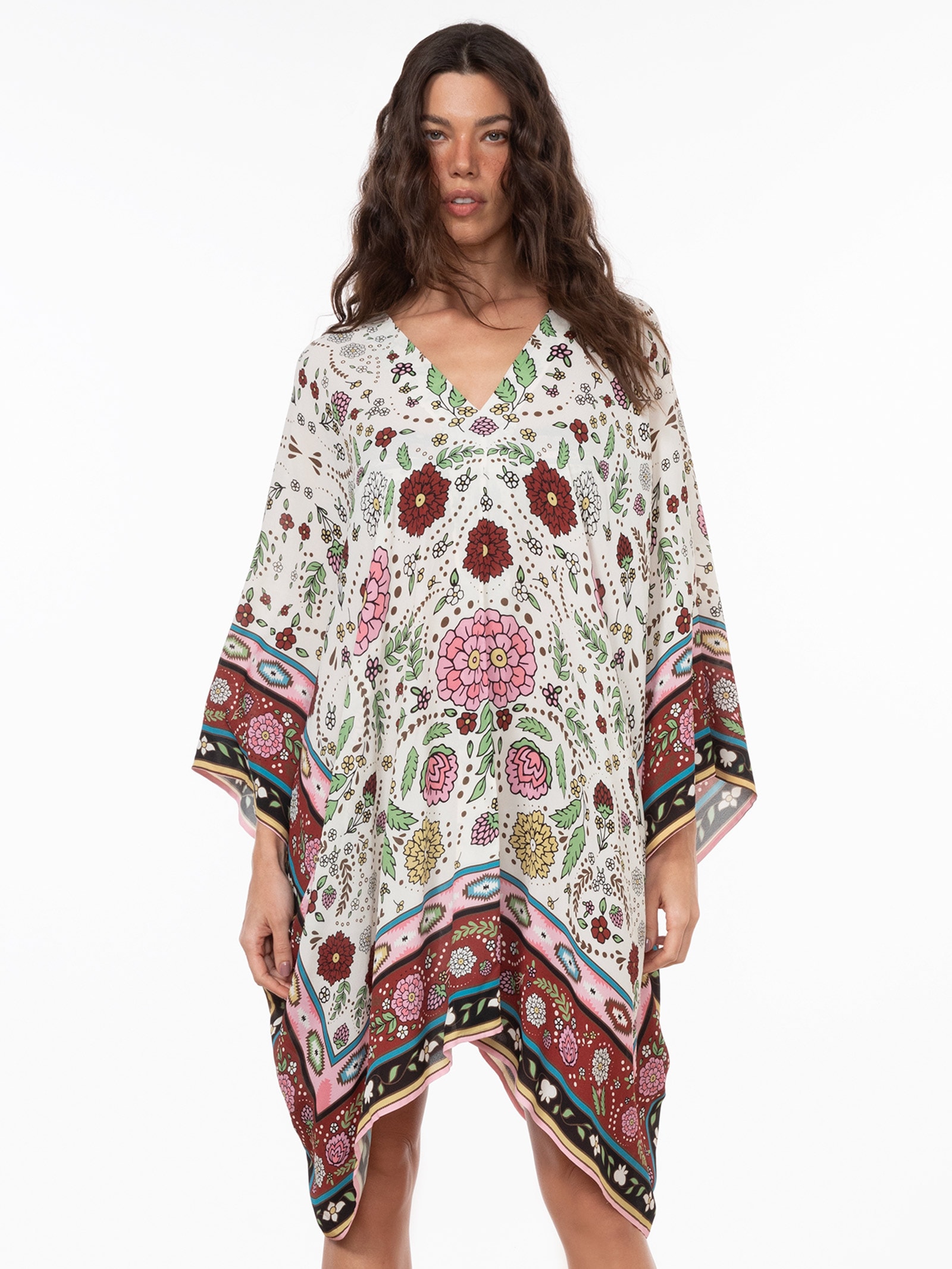 Kaftan Feminino Yara Rosa Triya