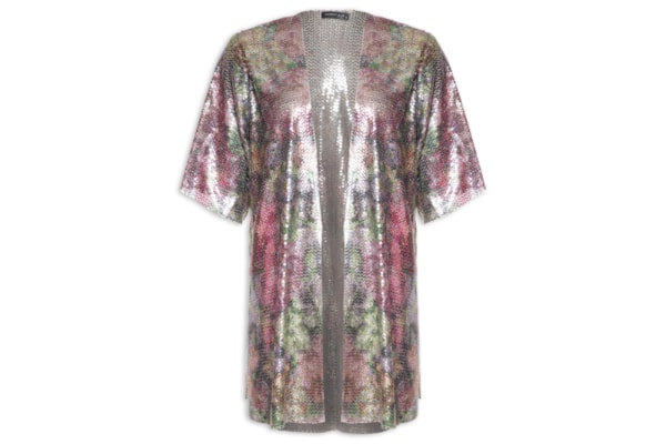 Kimono Carnaval Paetê - Rosa