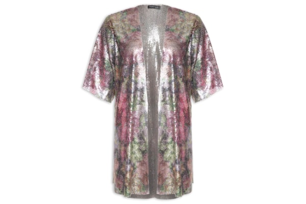 Kimono Carnaval Paetê - Rosa