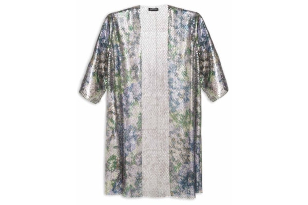 Kimono Carnaval Paetê - Verde