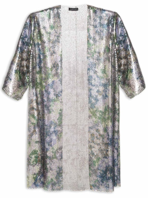 Kimono Carnaval Paetê – Verde