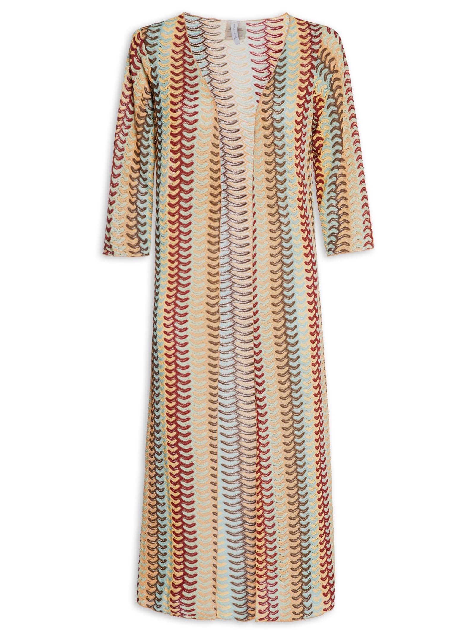 Kimono Feminino Beachwear Bege Mktbeach