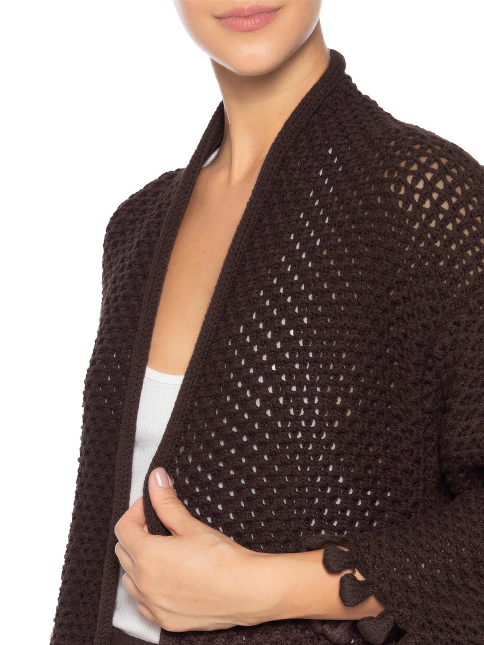 Kimono Feminino Blimblom - Marrom - Anselmi