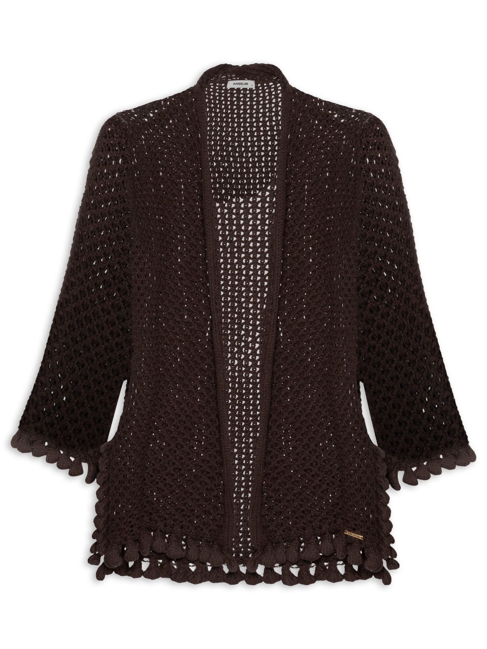 Kimono Feminino Blimblom Marrom Anselmi