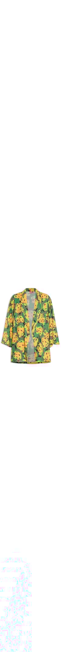 Kimono Feminino Bossa Banana - Verde