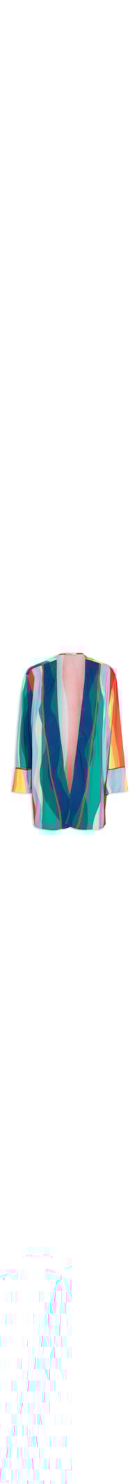 Kimono Feminino Estampa Poente - Azul