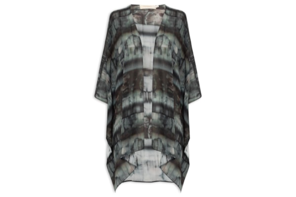 Kimono Feminino Estampado  - Preto