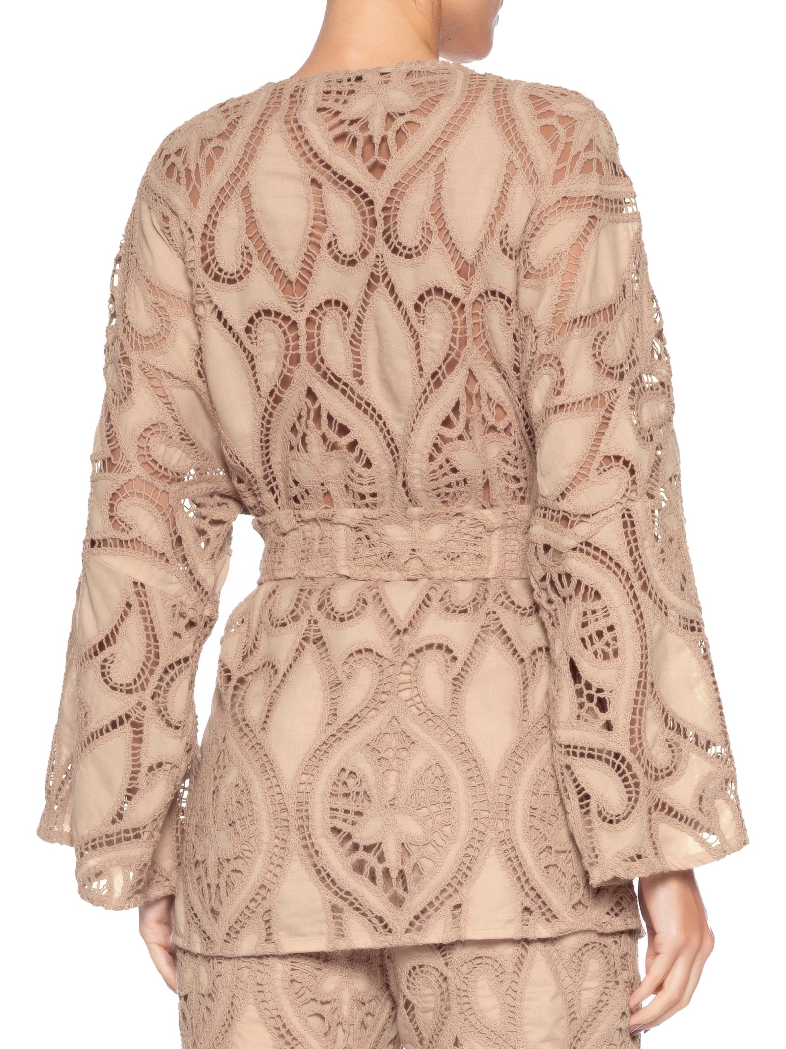 Kimono Feminino Guipir  Bege Cia Marítima