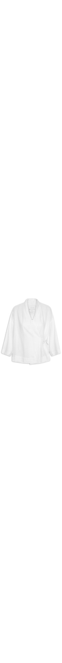 Kimono Feminino Linen - Branco