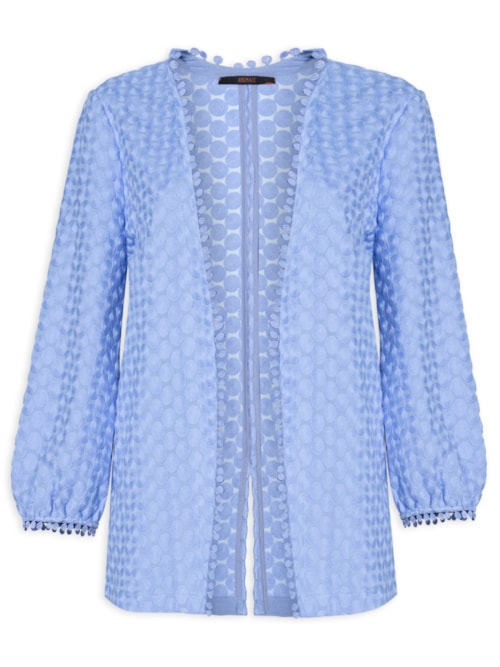 Kimono Feminino Roseta Hortênsia – Azul