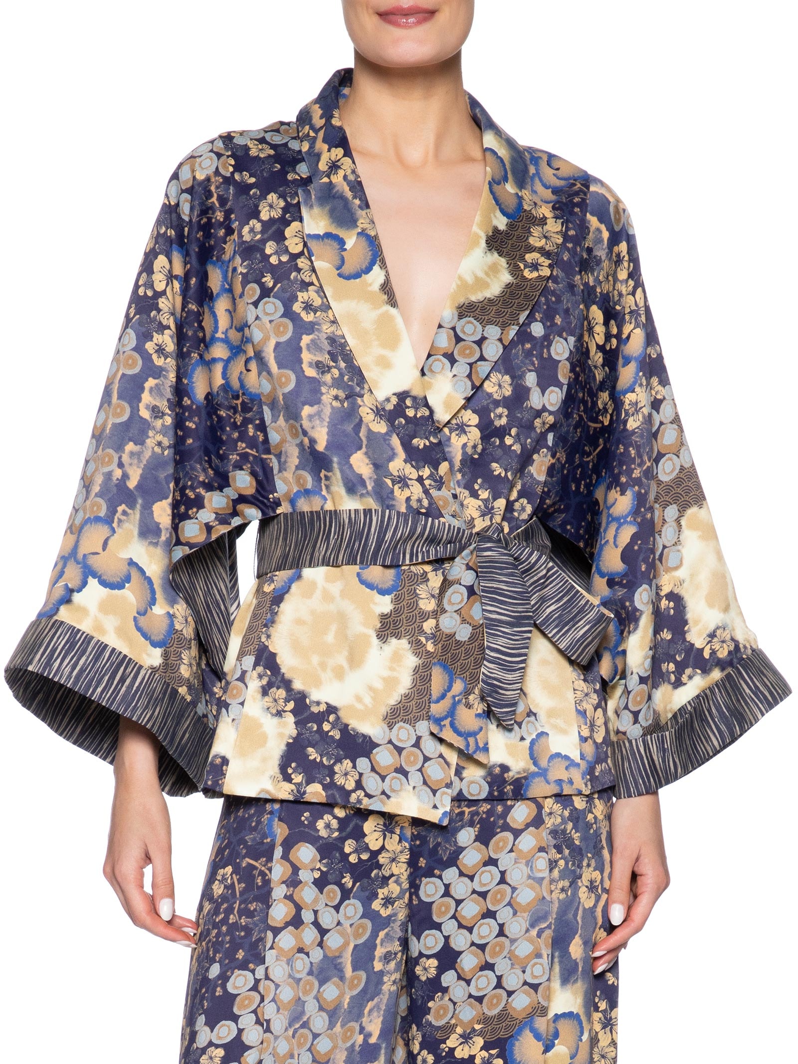 Kimono Feminino Sakura Azul Le Lis