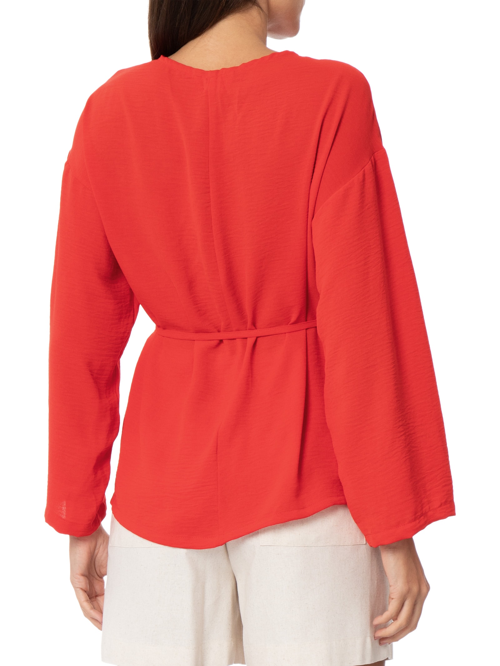 Kimono Feminino Sanca Vermelho Panô