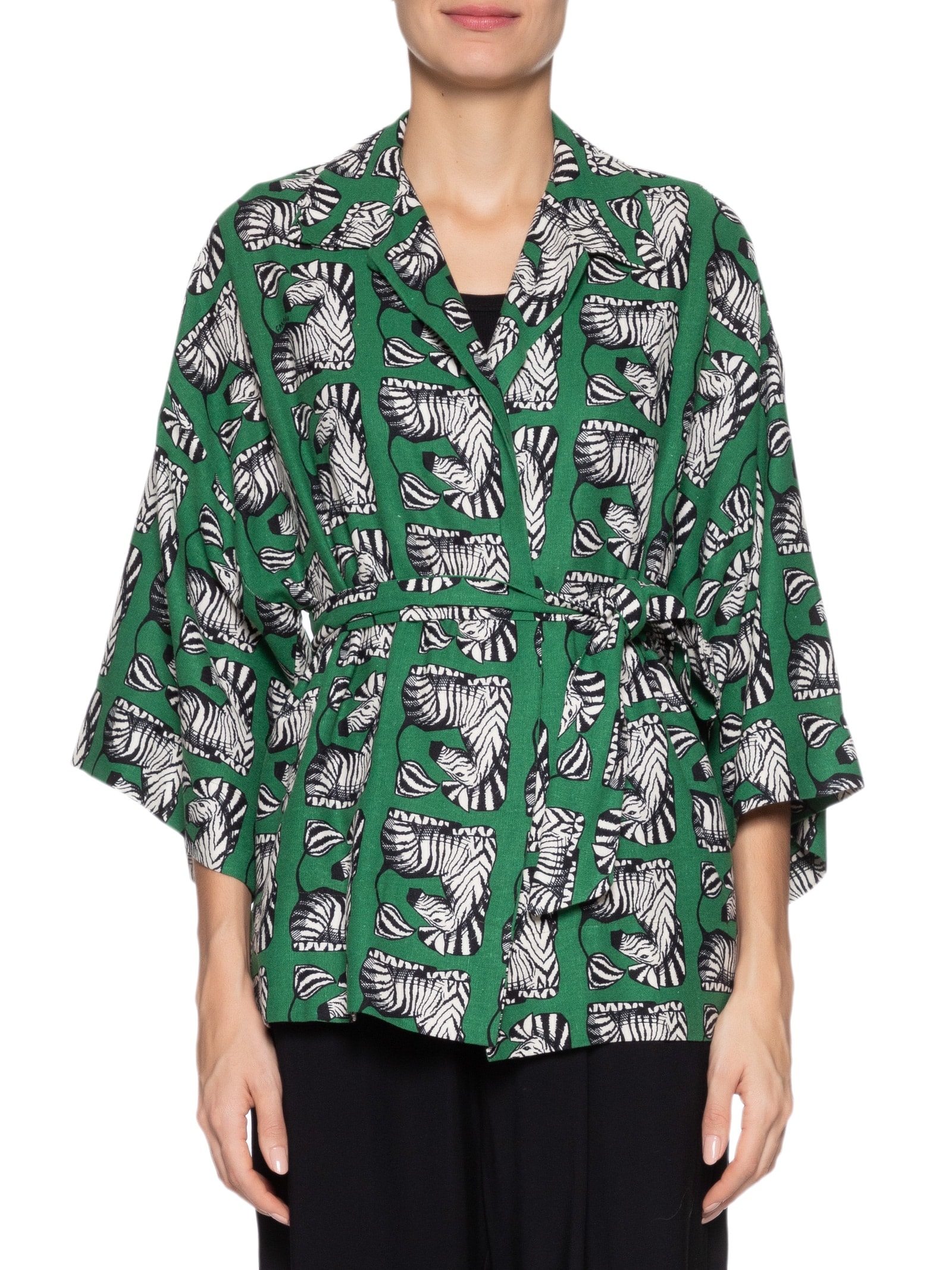 Kimono Feminino Zebrina Verde  Farm