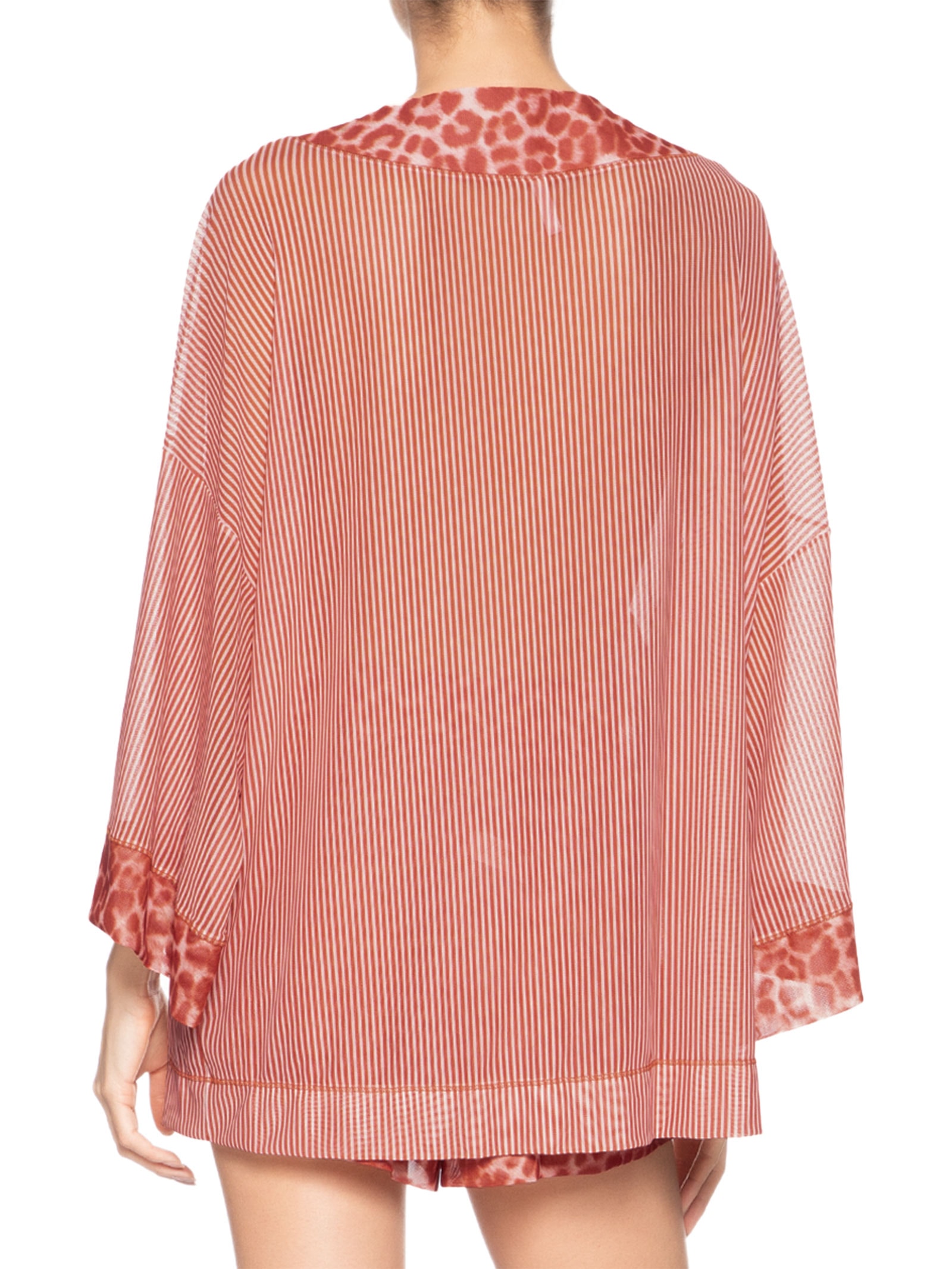 Kimono Femnino Tule Malu Vermelho Jogê