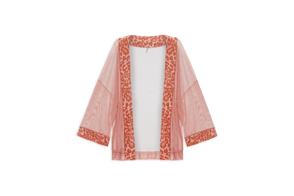 Kimono Femnino Tule Malu - Vermelho