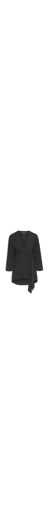 Kimono Mantela Karen - Preto