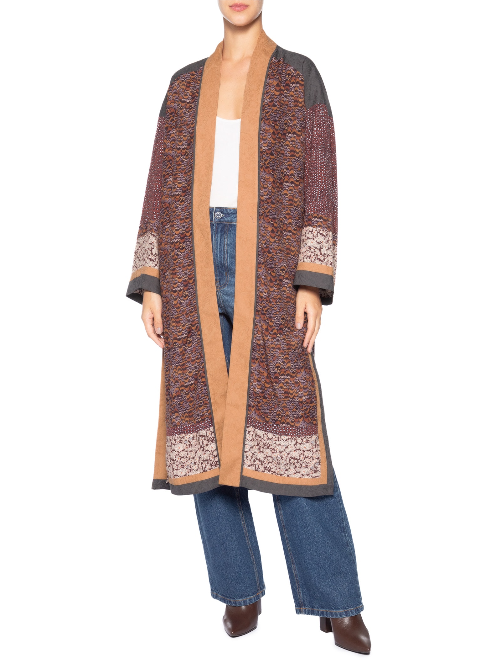 Kimono Mix Rosa Animale