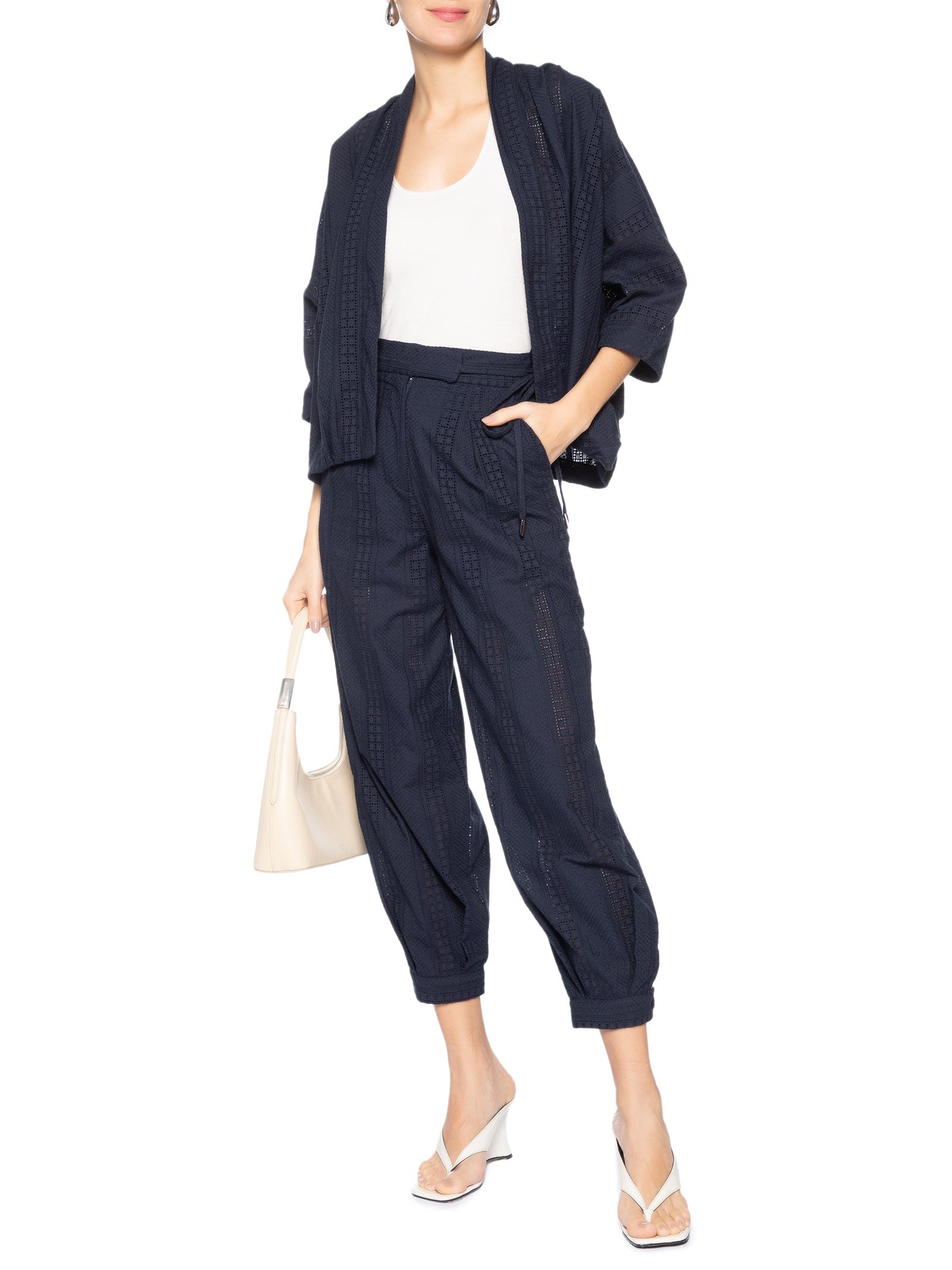 Kimono Veste Feminino Cibele Azul Le Lis