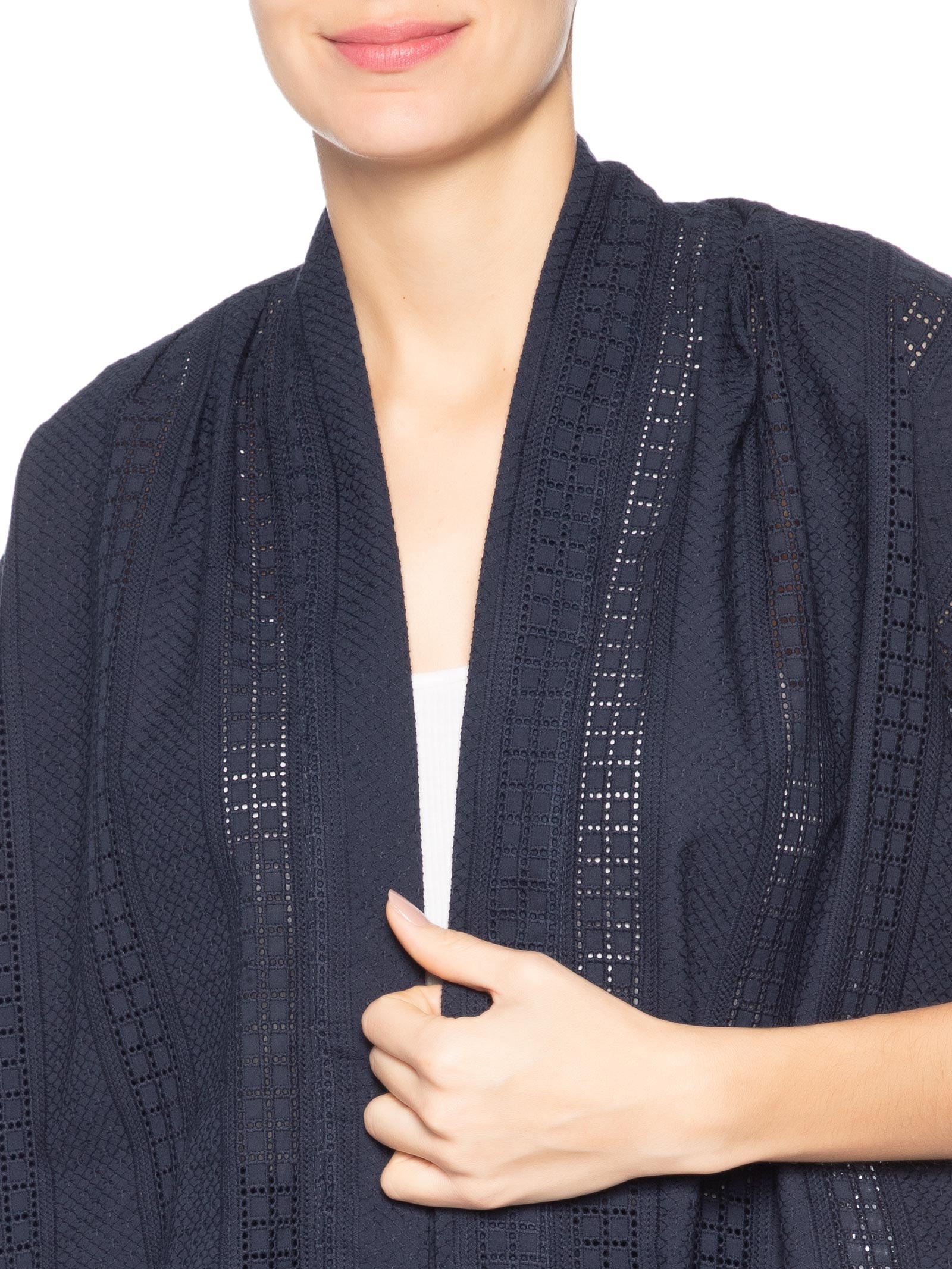 Kimono Veste Feminino Cibele Azul Le Lis