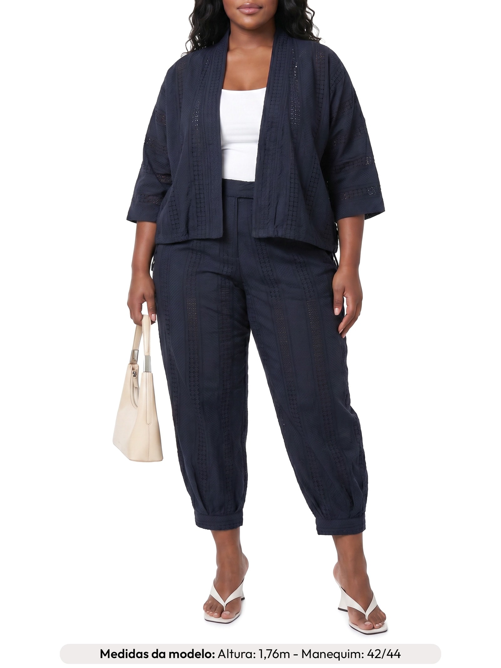 Kimono Veste Feminino Cibele – Azul Le Lis