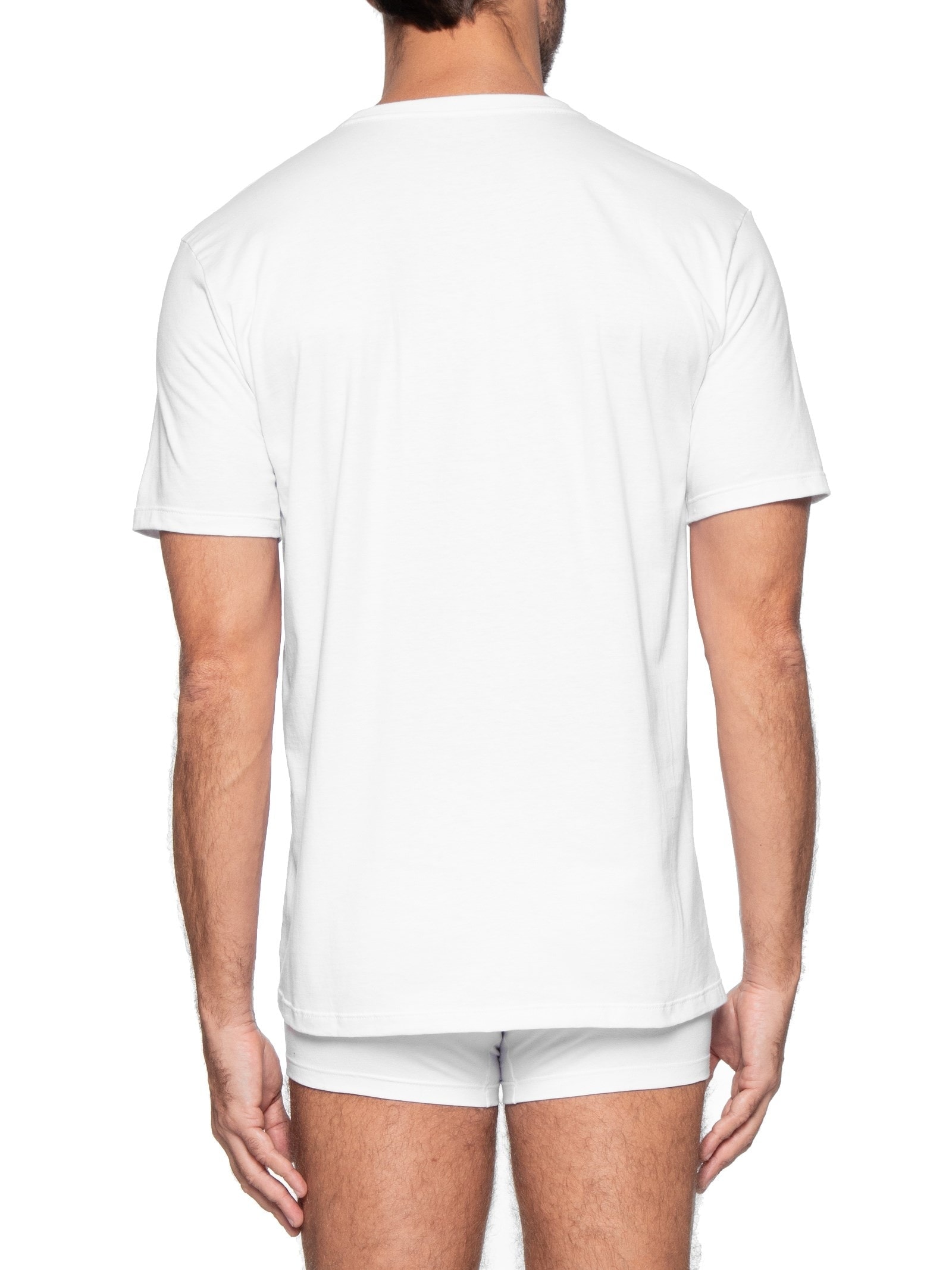Kit 1 Camiseta E 2 Cuecas Trunk Branco Calvin Klein Underwear
